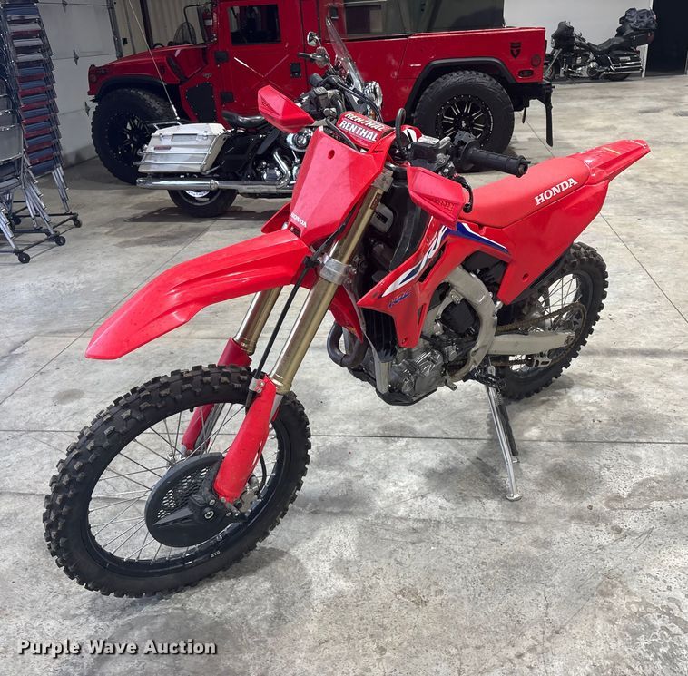 2021 Honda CRF 450RX dirt bike - EV2518