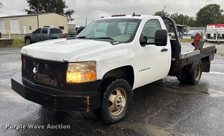 2008 Chevrolet Silverado 3500HD bale bed pickup truck - EV3223