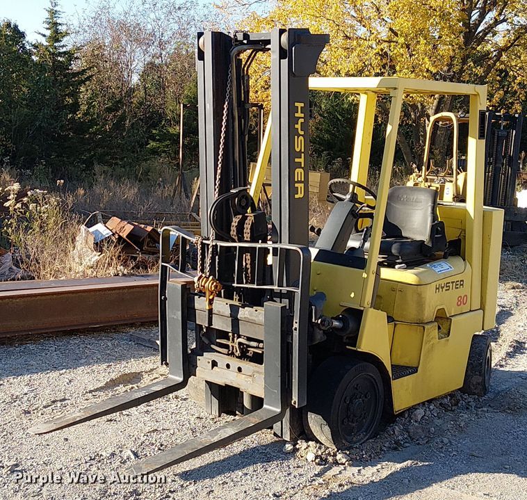 Hyster S80XM-BCS forklift - FK0536