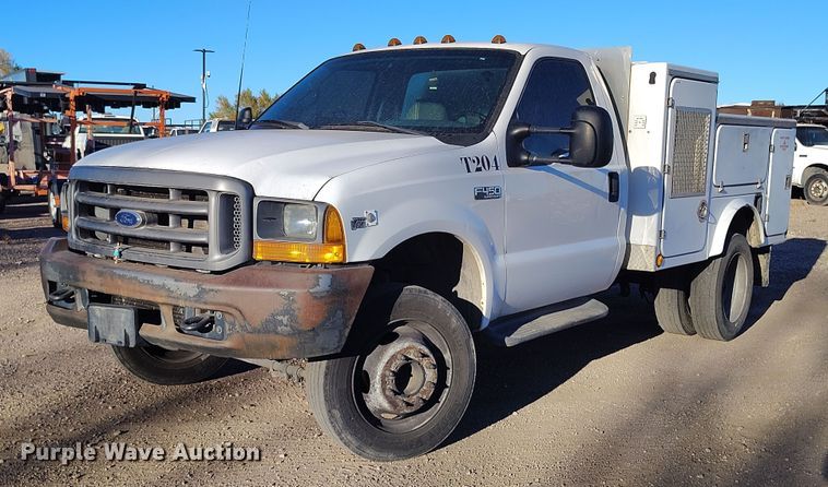 2000 Ford F450 Super Duty utility / service truck - IP9743
