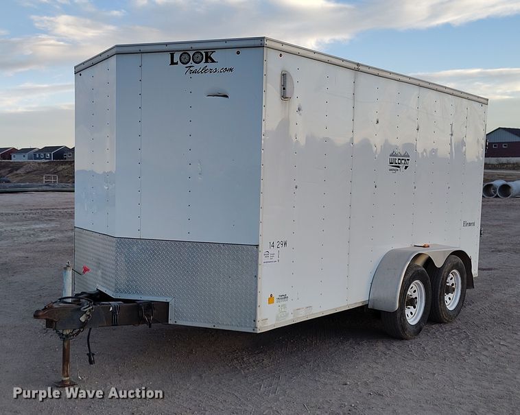 2012 LGS EWLC 7X14 TE3 enclosed cargo trailer - YA1503