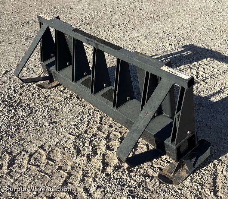 60" W scarifier skid steer scraper - DF8658