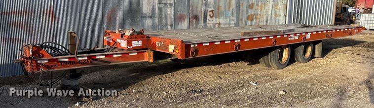 2004 Trail EZE 40T tilt deck equipment trailer - DF8664