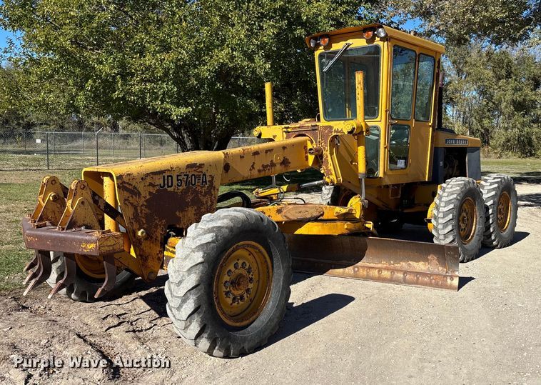 1973 John Deere 570A motor grader - DK0086