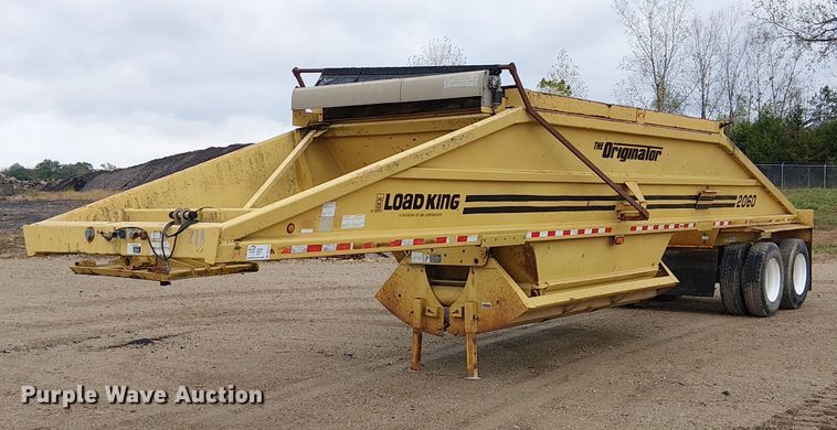 1998 Load King 2060-40-2 bottom dump trailer - DU3719