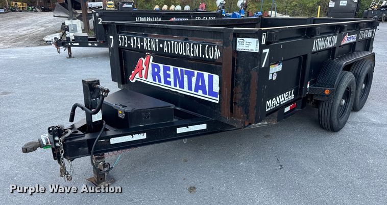 2020 Delco dump trailer - DW6668