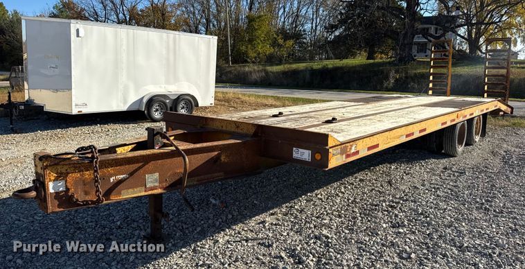 1998 Butler Trailer Mfg. B-3030-FD equipment trailer - DW6677