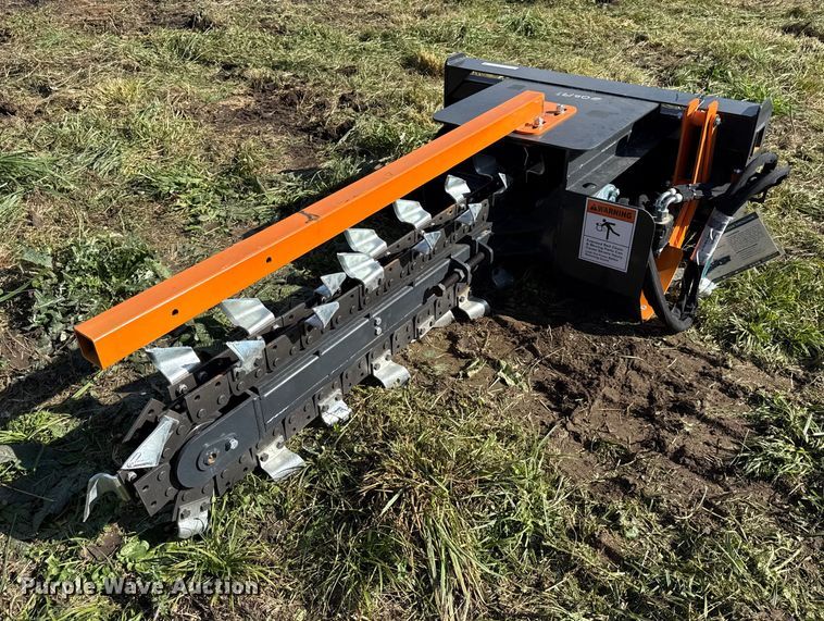 2025 Wolverine TCR-12-48H skid steer trencher - DY8393