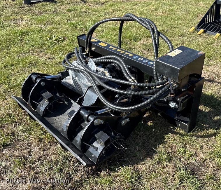 Pole grapple skid steer pole clamp - DY8403