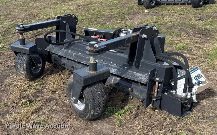 2025 LandHonor PR-12-72W skid steer power rake - DY8421