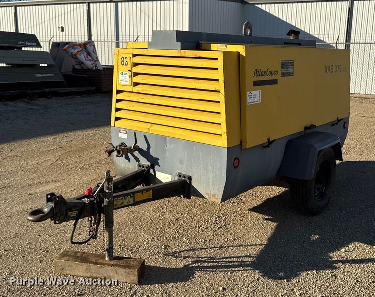 2011 Atlas copco XAS 375 JD6 air compressor - EA2006