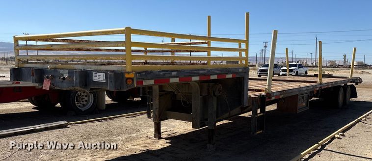 1999 Fontaine Trailer Co. drop deck trailer - EC8053