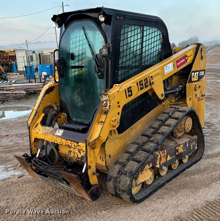 2016 Caterpillar 239D tracked skid steer loader - EE4280