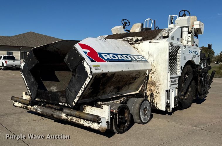 Roadtec RP-190e paver - EF2277