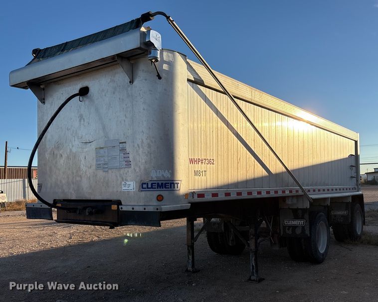 2018 Clement AWS2837FT SPRD end dump trailer - EF6130