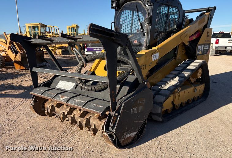 2017 Caterpillar 299D2 XHP tracked skid steer loader - EF6154