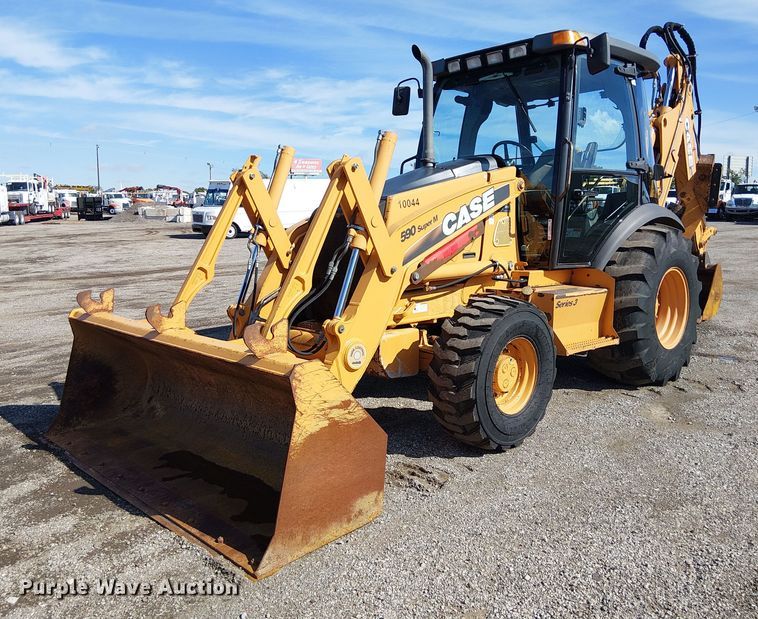 2010 Case 590 Super M backhoe - EG1696
