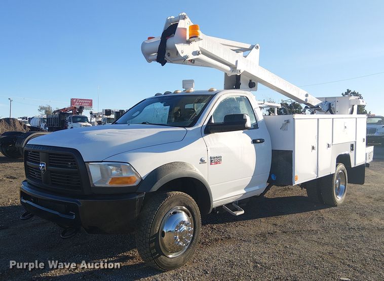 2012 Dodge Ram 4500HD bucket truck - EG1704