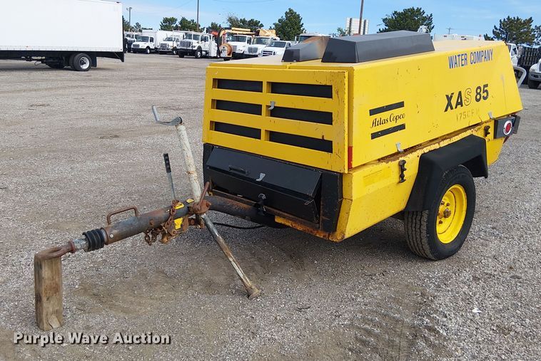 1987 Atlas Copco XAS85DD air compressor - EG1712