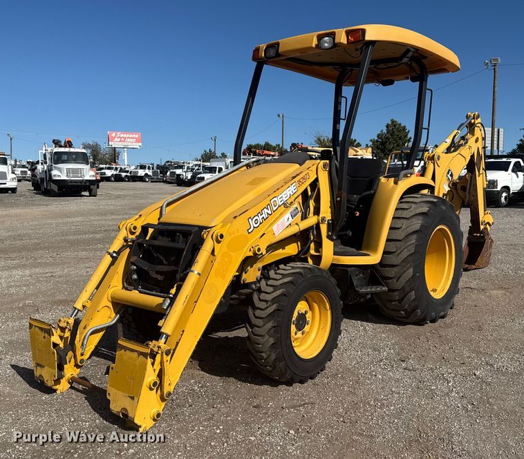 2007 John Deere 110 backhoe - EG1726