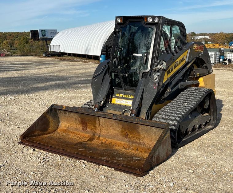 2021 New Holland C345 tracked skid steer loader - EJ7718