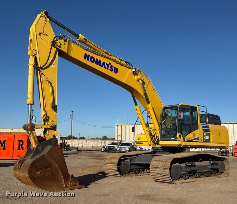 2012 Komatsu PC490LC-10 excavator - EM8464