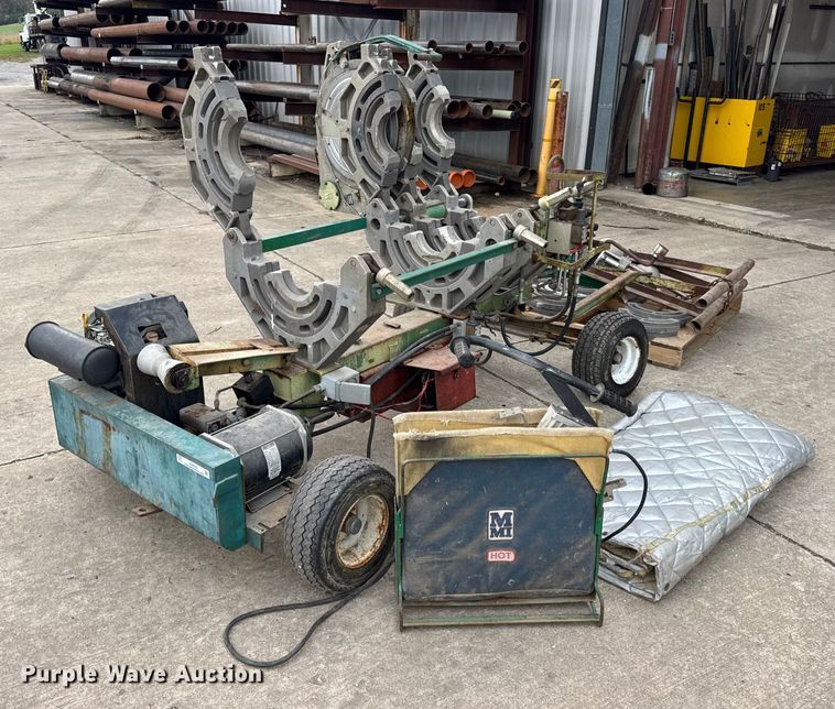 McElroy Mfg. Inc. poly fusion machine - EN0622