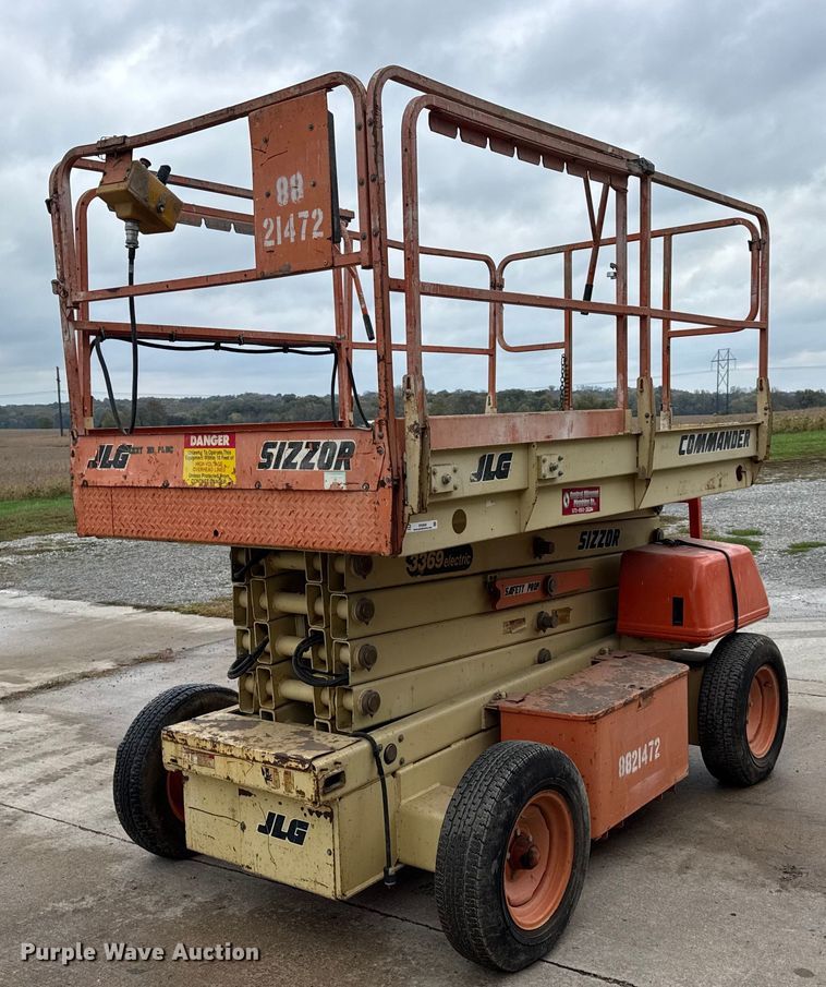 1996 JLG 3369 Sizzor Commander scissor lift - EN0636