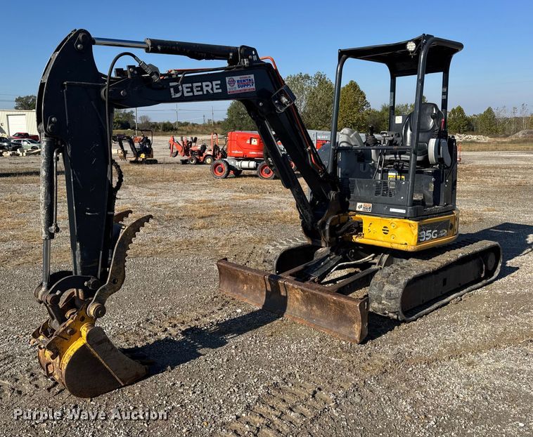 2019 John Deere 35G mini excavator - EN0653