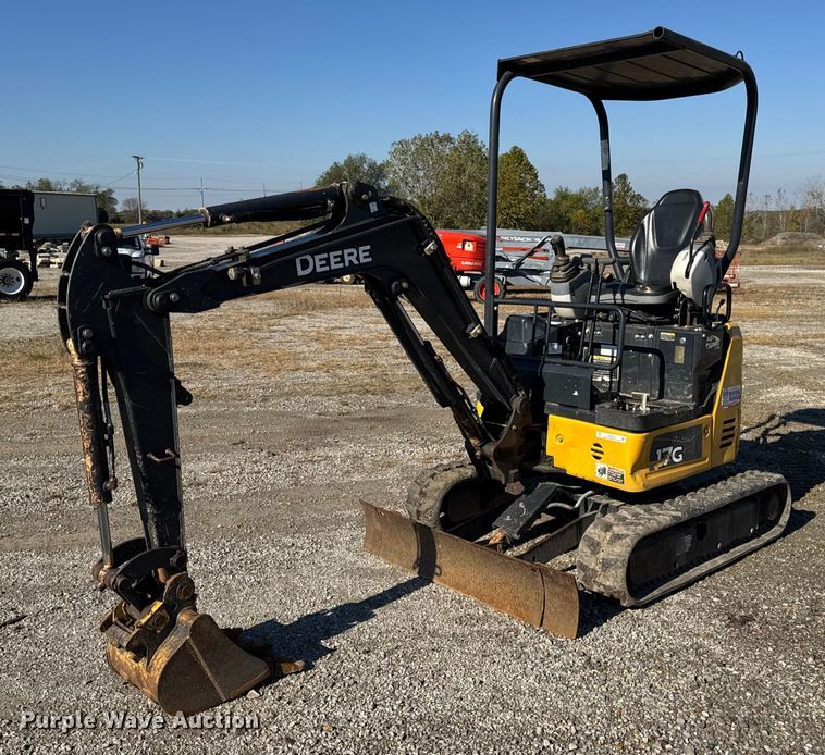 2019 John Deere 17G mini excavator - EN0654
