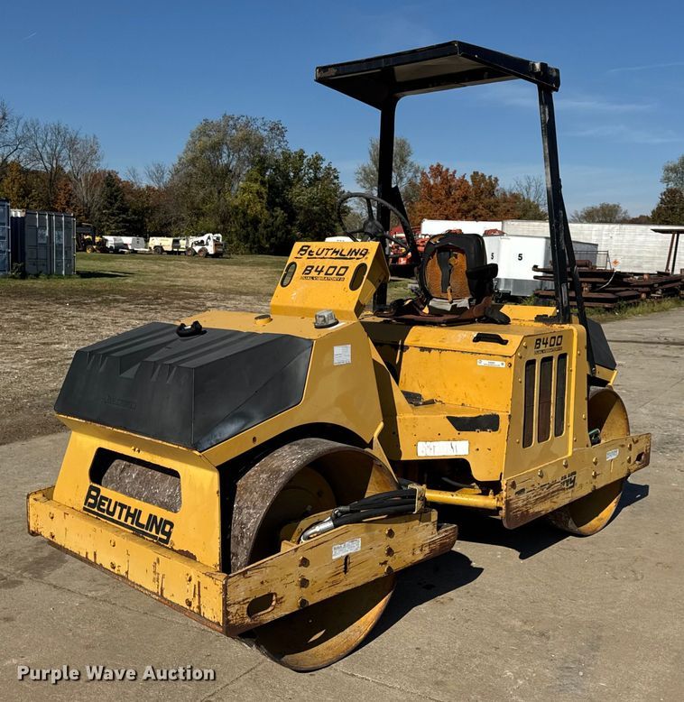 Beuthling B400 double drum vibratory roller - EN0691