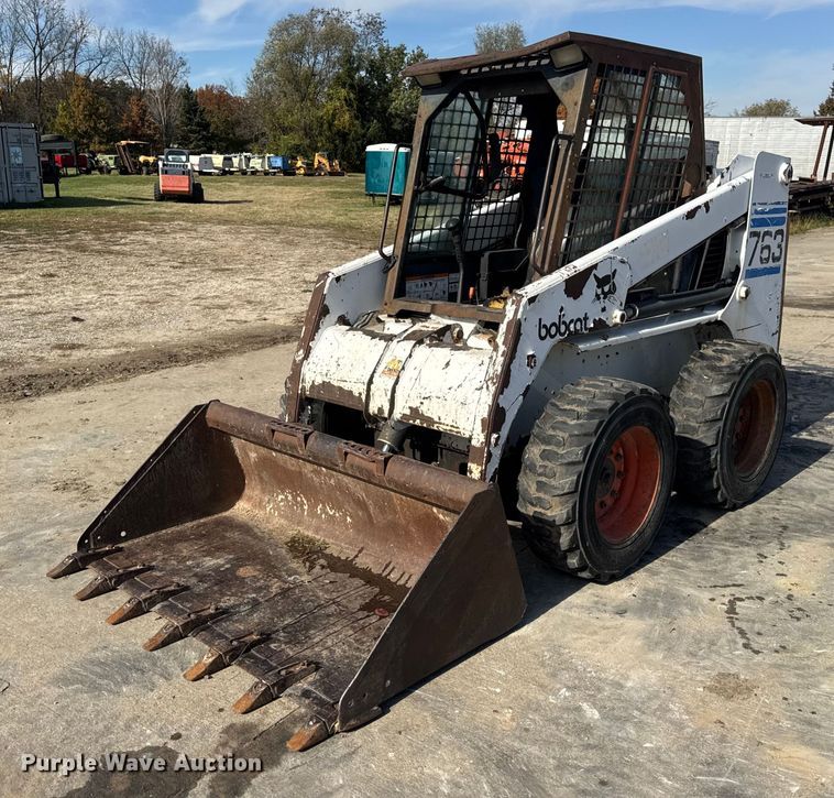 1997 Bobcat 763 skid steer loader - EN0696