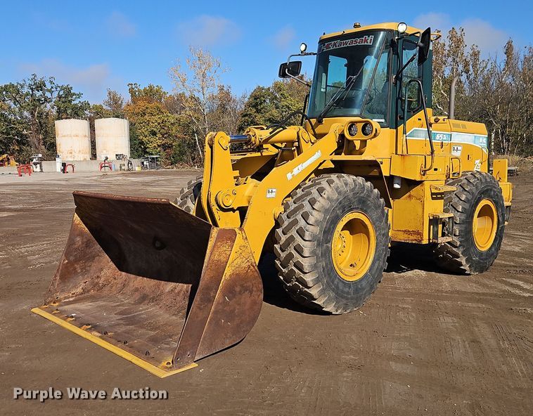 2001 Kawasaki 65 ZIV-2 wheel loader - EO4756
