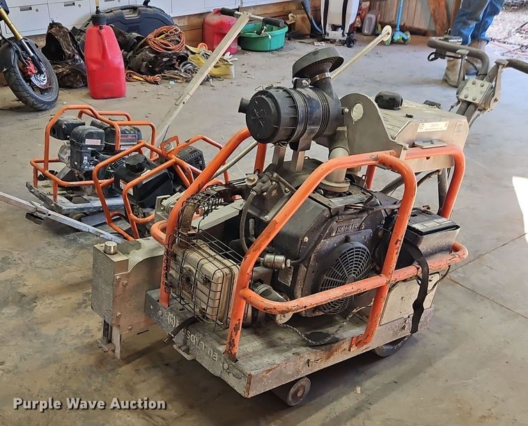 (3) Husqvarna concrete saws - EO4774