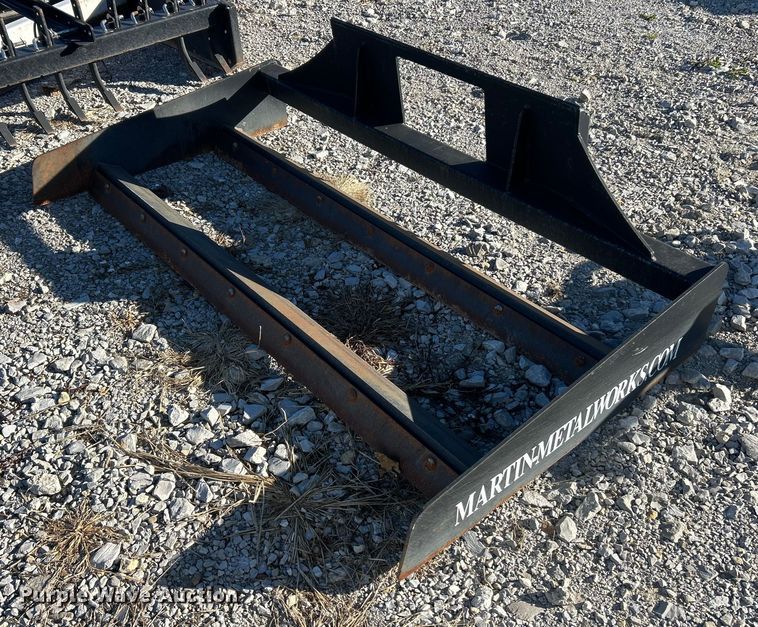 Martin-Metal Works skid steer land leveler - ET6529