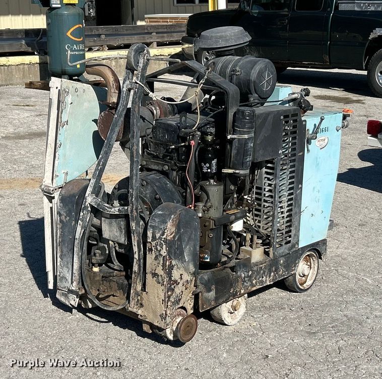 Target Pro 66 concrete saw - ET6615