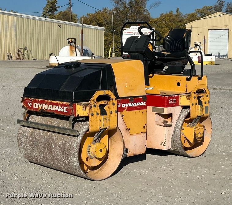 1998 Dynapac CC122 double drum vibratory roller - ET6621