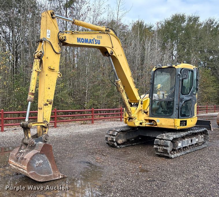 2012 Komatsu PC88MR-8 mini excavator - ET7322