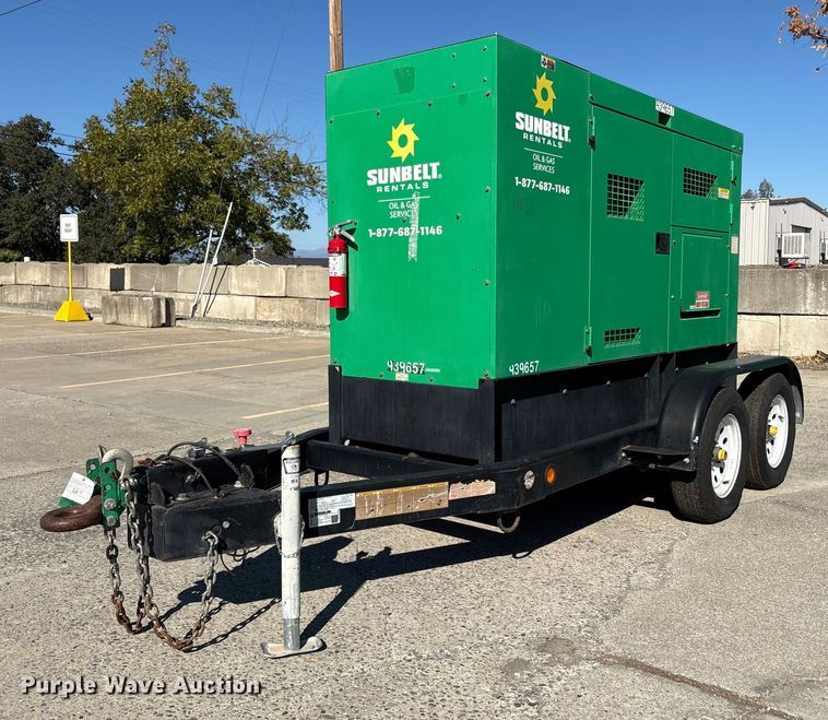 2016 Whisperwatt DCA -70SSIU4F generator - EU8525