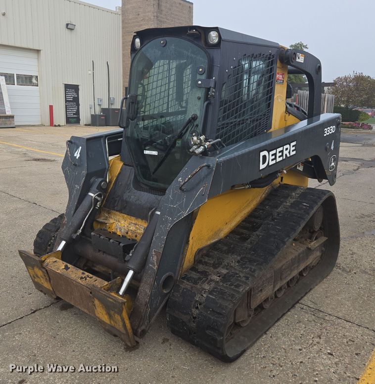 2012 John Deere 333D tracked skid steer loader - EV5453