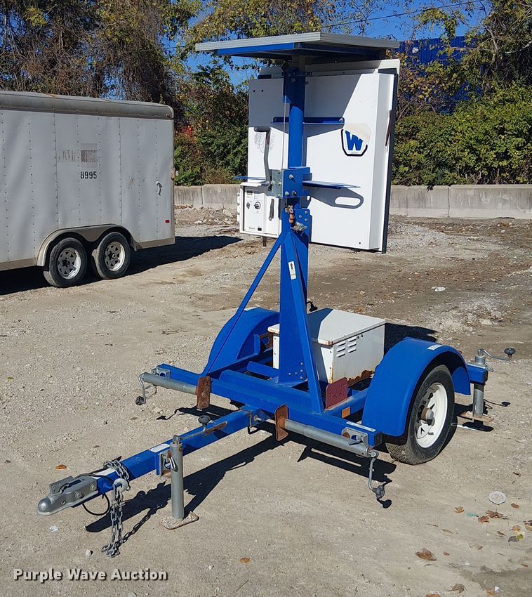 Wanco speed limit sign trailer - FB4505