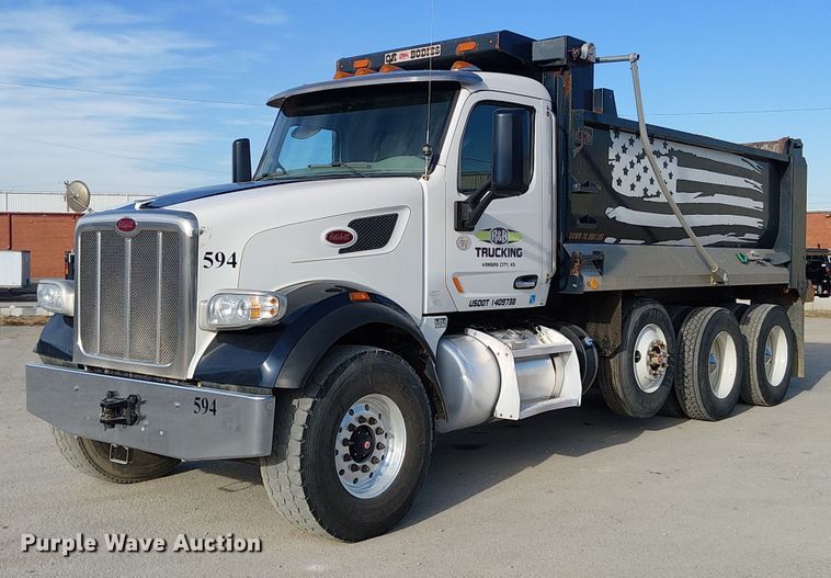 2019 Peterbilt 567 dump truck - FK0509
