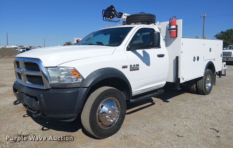 2017 RAM 5500 utility / service truck - NU9751