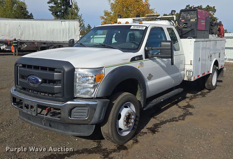 2015 Ford F550 SuperCab utility / service truck - YA1007