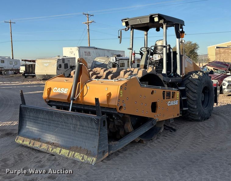 2020 Case SV211E single drum vibratory roller - YA1342
