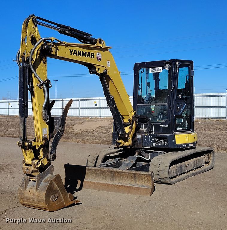 2020 Yanmar VIO55-6A mini excavator - YA1422