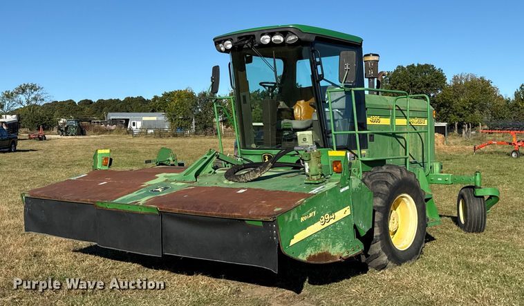 2007 John Deere 4995 swather / windrower - DY8323