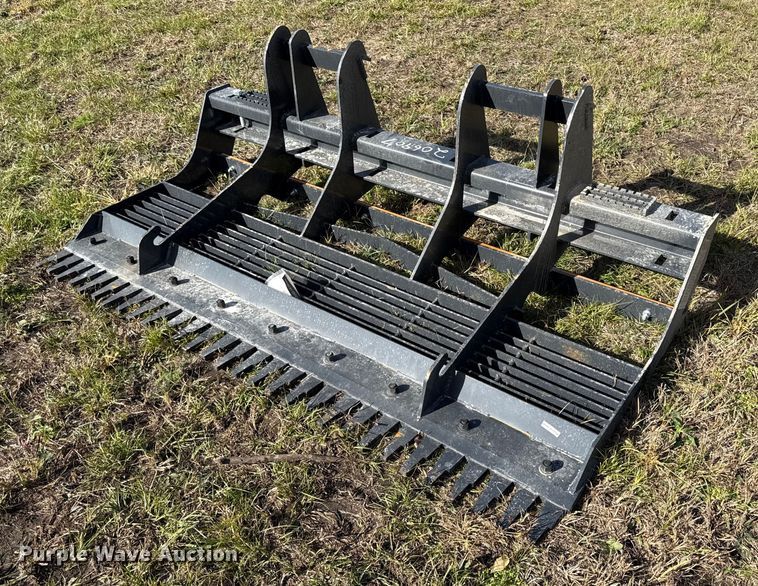 2025 Wolverine LL-12-78W skid steer rock bucket - DY8405