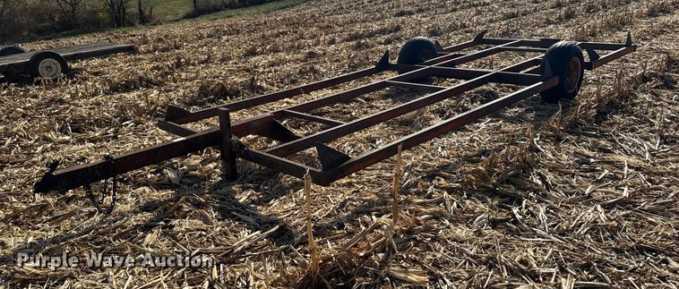 Shop built hay bale trailer - EA2039