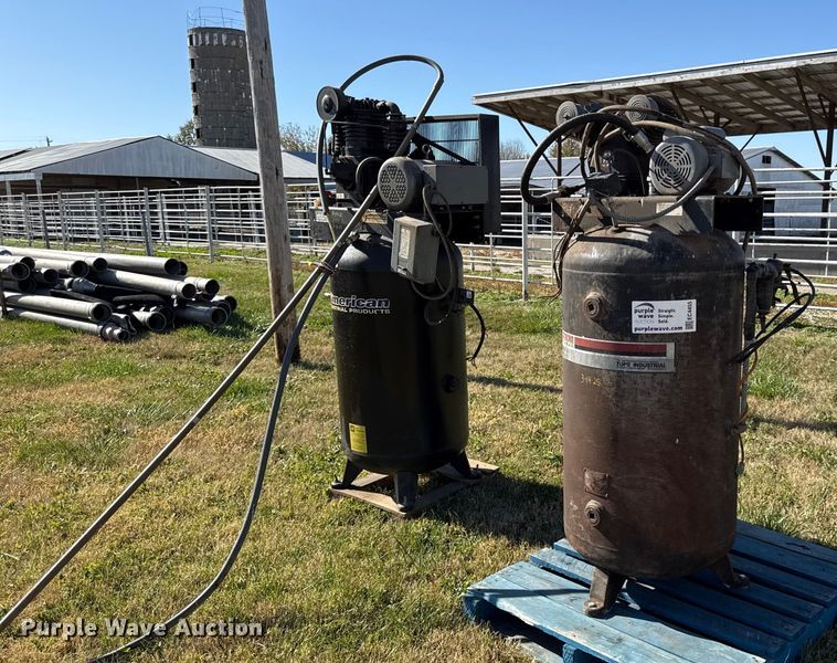 (2) air compressors - EC4455